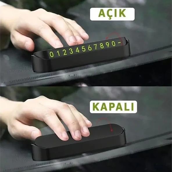 Araç Fosforlu Numaratör Aç-Kapa - Resim 4