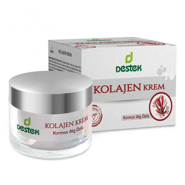 Destek Kollagen Krem 50 ML (Kırmızı Yosun Özlü) ürün görseli 1