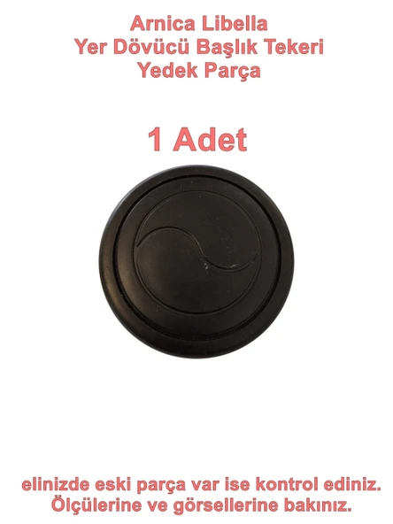 ARNİCA Libella Süpürge Büyük Tekerlek Eski Model Yer Fırçası Dövücü Başlık Yer Fırçası İçin ürün görseli 1