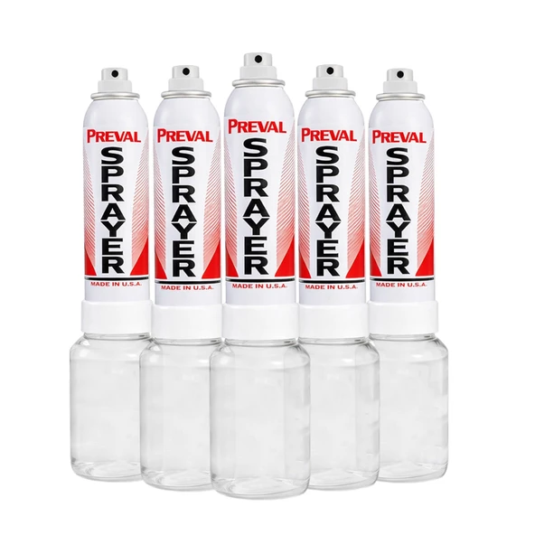 (5 Adet) Preval Sprey 55 gr Hazır Sıkıştırılmış Hava Boya Hazneli Taşınabilir Mini Boya Tabancası ürün görseli 1