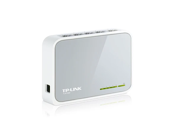 5 Port 10-100 Mbps Switch Plastik Kasa Tl-Sf1005D ürün görseli 1