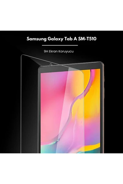 corcishop Samsung Galaxy T510 Uyumlu Premium Temperli Ekran Koruyucu Kırılmaz Cam ürün görseli 1