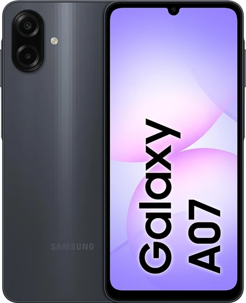 Samsung Galaxy A07 4 GB 128 GB  (Samsung Türkiye Garantili) Siyah 128 GB ürün görseli 1