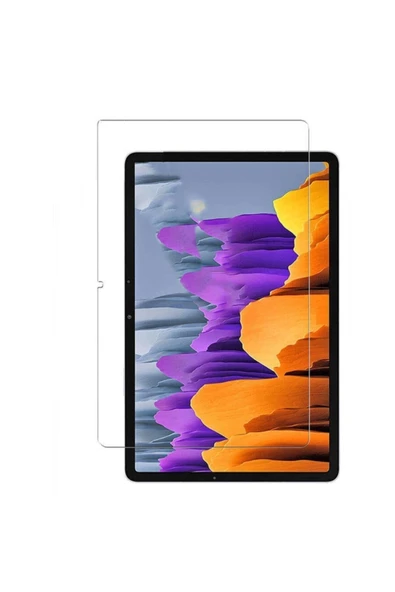 corcishop Samsung Galaxy Tab S7 Plus T970 Tablet Temperli Kırılmaz Cam Ekran Koruyucu ürün görseli 1