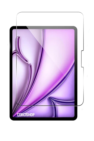 corcishop İpad Air 13" (2024/2025) Uyumlu Tablet Kırılmaz Esnek Nano Cam Ekran Koruyucu ürün görseli 1