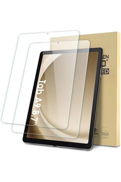 corcishop Samsung Galaxy Tab A9 8.7" SM-X110 Uyumlu Premium Temperli Ekran Koruyucu Kırılmaz Cam ürün görseli 1