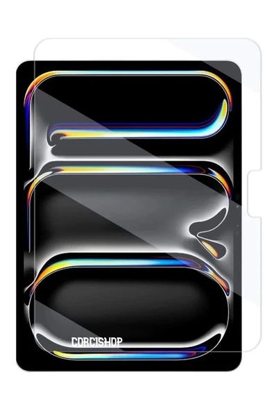corcishop Apple Ipad Pro 11 Inç M4 Çip 2024 Uyumlu Kırılmaz Nano Esnek Cam Ekran Koruyucu ürün görseli 1