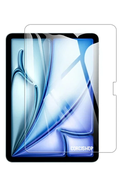 corcishop Apple iPad Air 13 inç Uyumlu  Kırılmaz Nano Esnek Cam Ekran Koruyucu ürün görseli 1