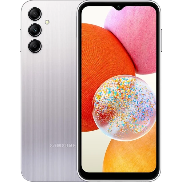 Samsung Galaxy A14 4 GB 64 GB (Samsung Türkiye Garantili) Gümüş 64 GB ürün görseli 1