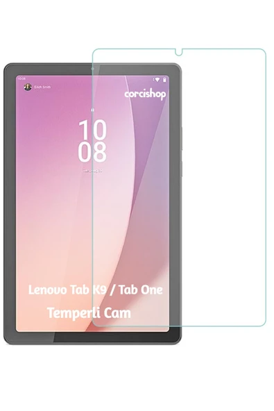 corcishop Lenovo Tab One TB305FU / Tab K9 8.7 İnç Tablet Temperli Cam Ekran Koruyucu ürün görseli 1