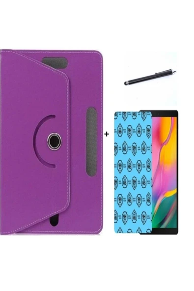 corcishop Tcl Tab 10 Tablet 10.1" 3lü Set Universal Tablet Kılıfı Nano Ekran Koruyucu Ve Kalem ürün görseli 1