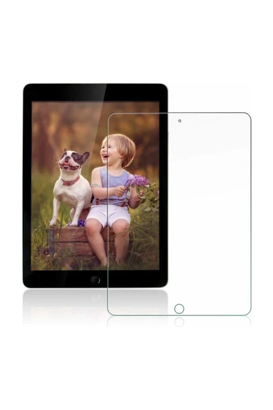 corcishop Ipad 8. Nesil 10.2 Inç Uyumlu Nano Ekran Koruyucu Kırılmaz Şeffaf Esnek Cam Koruyucu Tam ürün görseli 1