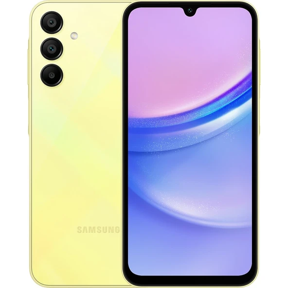 Samsung Galaxy A15 4 GB 128 GB (Samsung Türkiye Garantili) Sarı 128 GB ürün görseli 1