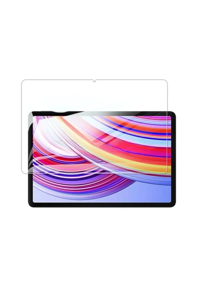 corcishop Xiaomi Redmi Pad Pro 12.1 inç 2024 Tablet Uyumlu Nano Kırılmaz Ekran Koruyucu Şeffaf Cam Tam Uyumlu ürün görseli 1