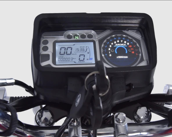 Arora AR50 Modifiye 50 CC Kırmızı Renk - Resim 5