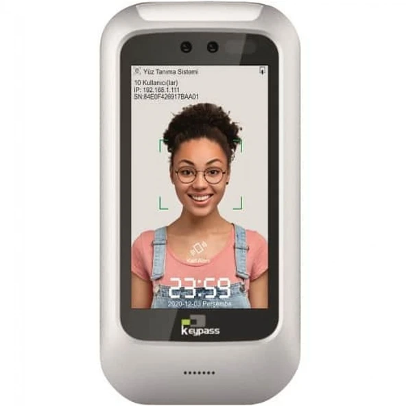Zksoftware Keyface 5-Lite Yüz Tanıma Cihazı ürün görseli 1