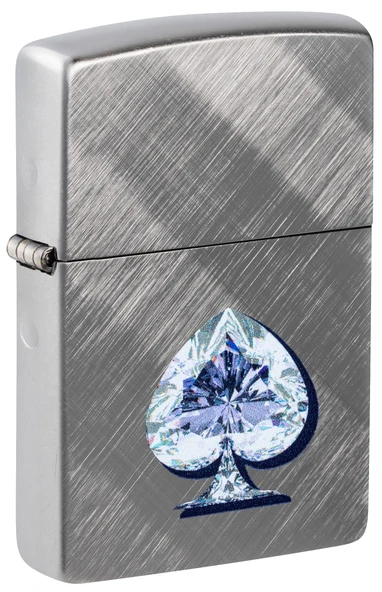 Zippo Ace Of Spades Diamond Dizayn Çakmak ürün görseli 1