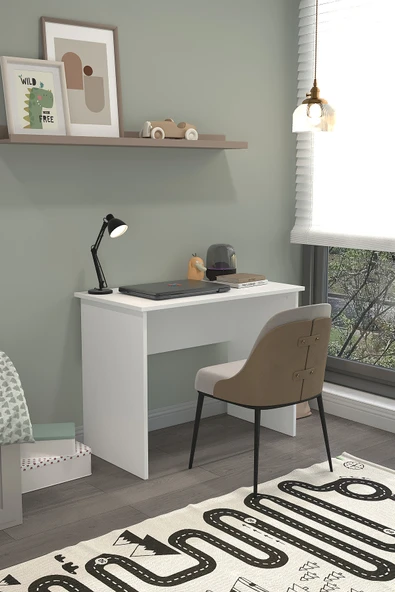 MONO Modern Çalışma Masası 90x60 cm Bilgisayar ve Ders Masası Ofis ve Home Office Masa ürün görseli 1
