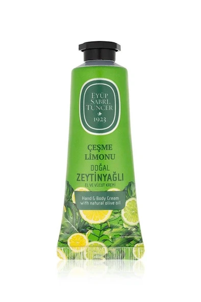 Eyüp Sabri Tuncer Çeşme Limonu Doğal Zeytinyağlı El ve Vücut Kremi 50 ml ürün görseli 1