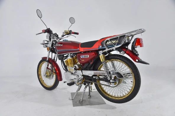 Arora AR50 Modifiye 50 CC Kırmızı Renk - Resim 2