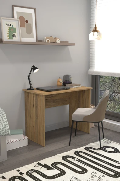 MONO Modern Çalışma Masası 90x60 cm Bilgisayar ve Ders Masası Ofis ve Home Office Masa ürün görseli 1