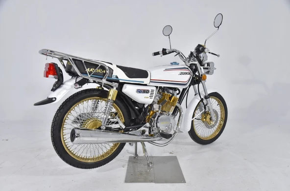 Arora AR50 Modifiye 50CC Beyaz Renk - Resim 2
