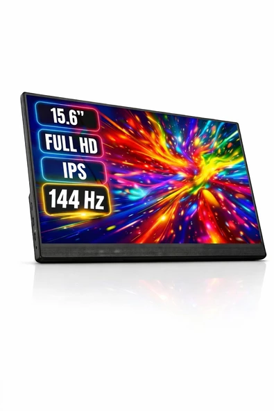 Ultrax 15.6" Full Hd 144Hz Ips Type-c Taşınabilir Monitör ürün görseli 1