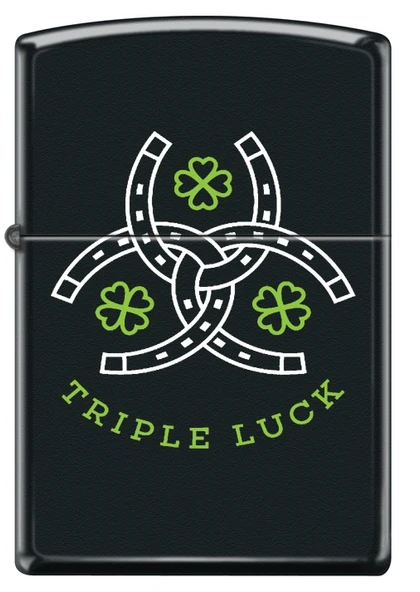 Zippo Triple Luck Dizayn Çakmak ürün görseli 1