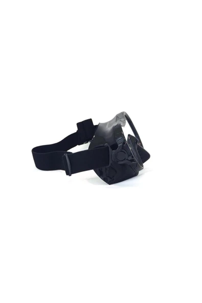 Apnea Smyrna M173 Dalış Maskesi Tempered Class Black - Resim 2