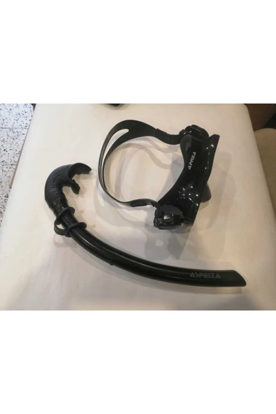 Apnea Royal Black Maske & Snorkel Set - Resim 4