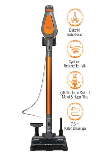 Fantom Pluto P 6000 Cyclone Elektrikli Dikey Süpürge ürün görseli 1