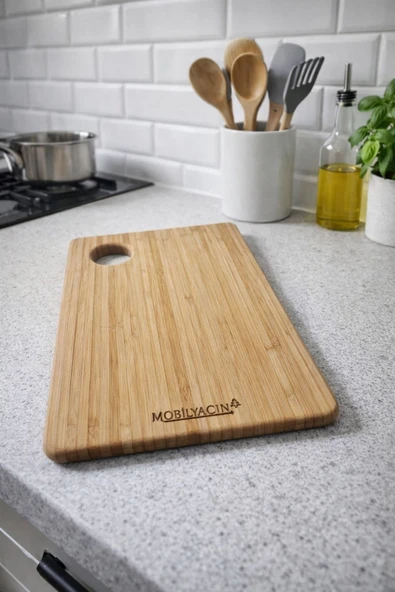 MOBİLYACIN BAMBU KESME TAHTASI (KASAP) 33x20 ürün görseli 1