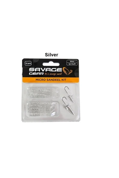 Savage Gear Lrf Micro Sandeel Kit 12 Adet (1 1/5 5) ürün görseli 1