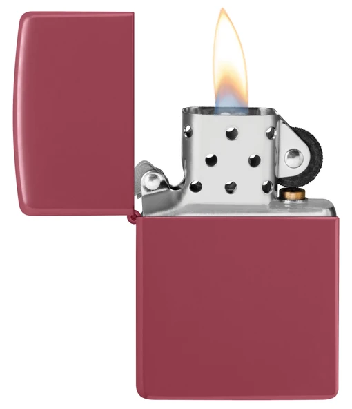 Zippo Classic Red Brick Matte Dizayn Çakmak - Resim 3