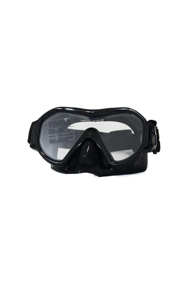 Apnea Smyrna M173 Dalış Maskesi Tempered Class Black ürün görseli 1