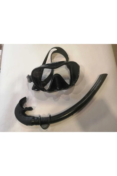 Apnea Royal Black Maske & Snorkel Set - Resim 5