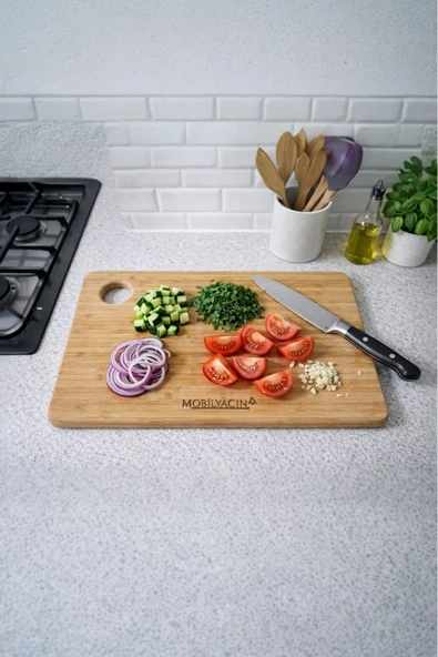 MOBİLYACIN BAMBU KESME TAHTASI (KASAP) 40x25 ürün görseli 1