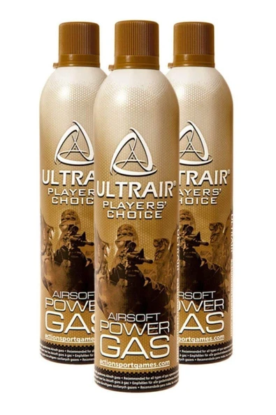 ASG Ultra Power Airsoft Green Gaz 570ml (3ADET) Green Gas (ATA AV) ürün görseli 1