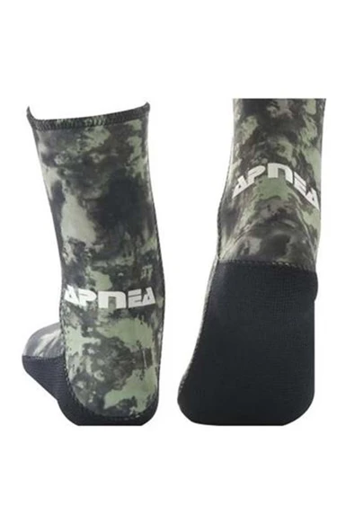 Apnea 3 mm Kamuflaj Dalış Çorabı - M ürün görseli 1