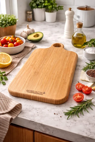 MOBİLYACIN BAMBU KESME TAHTASI (STEK) 40x20 ürün görseli 1