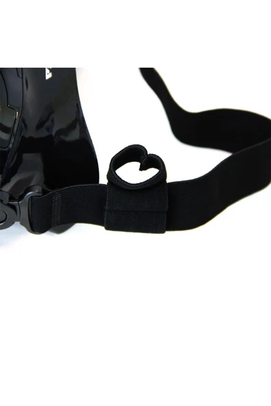 Apnea Smyrna M173 Dalış Maskesi Tempered Class Black - Resim 3