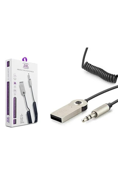Subzero AX80 Kablosuz (Bluetooth) 5.0 AUX Ses Adaptörü ürün görseli 1
