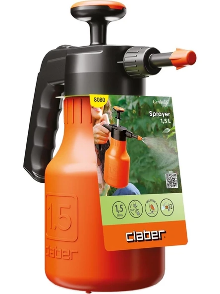 Claber 8080 1.5 lt Basınçlı Su Püskürtücü - Resim 2