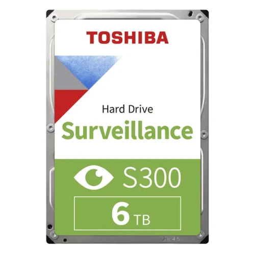 Toshiba Toshıba S300, HDWT860UZSVA, 3.5", 6tb, 256MB 5400 Rpm, 7/24 Güvenlik HDD (Türkiye Distribütörü Garantili) ürün görseli 1