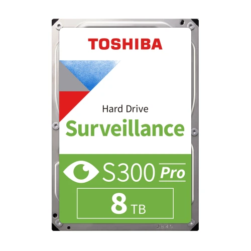 Toshiba Toshıba S300 Pro, MD10ADA800V, 3.5", 8tb, 512MB 7200 Rpm, 7/24 Güvenlik HDD (Türkiye Distribütörü Garantili) ürün görseli 1