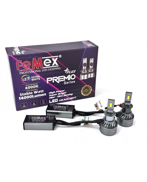 FEMEX Volkswagen Golf 4 1997-2006 SİS FAR LED PREMİO PLUS H3 ürün görseli 1