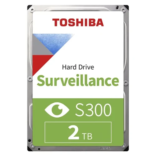 Toshiba Toshıba S300, HDWT720UZSVA, 3.5", 2tb, 128MB 5400 Rpm, 7/24 Güvenlik HDD (Türkiye Distribütörü Garantili) ürün görseli 1