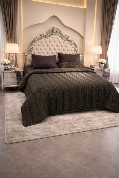 Goldroom Home KADİFE COMFORT UYKU SETİ 6 PARÇA ÇİFT KİŞİLİK 230 x 240 ürün görseli 1
