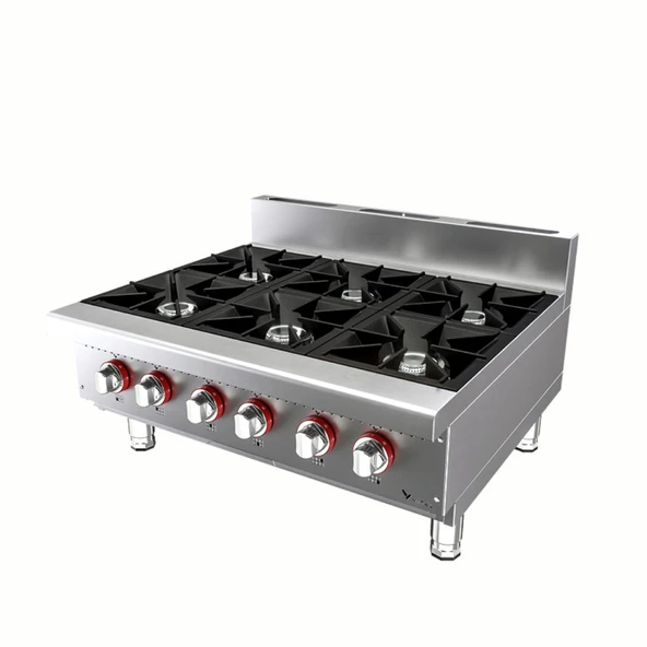 Vital  GKO8030 VITAL 900 SERİES GKO8030 6 BRÜLÖRLÜ GAZLI OCAK ürün görseli 1