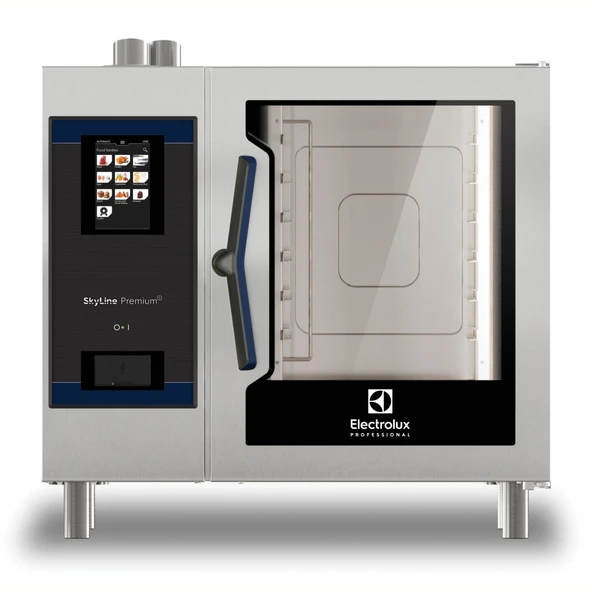 Electrolux Professional ECOE61T3A1 Skylıne Premıums Fırın 6 Gn 1/1 - Elektrikli - Boylerli Aısı 316 - 3-camlı ,229740 ürün görseli 1